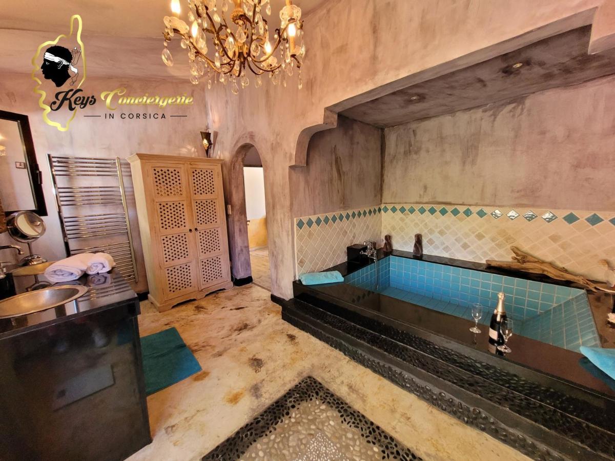 Casa Salya 8 Pers Piscine Privee Chauffee San Cipriano Lecci Exterior foto