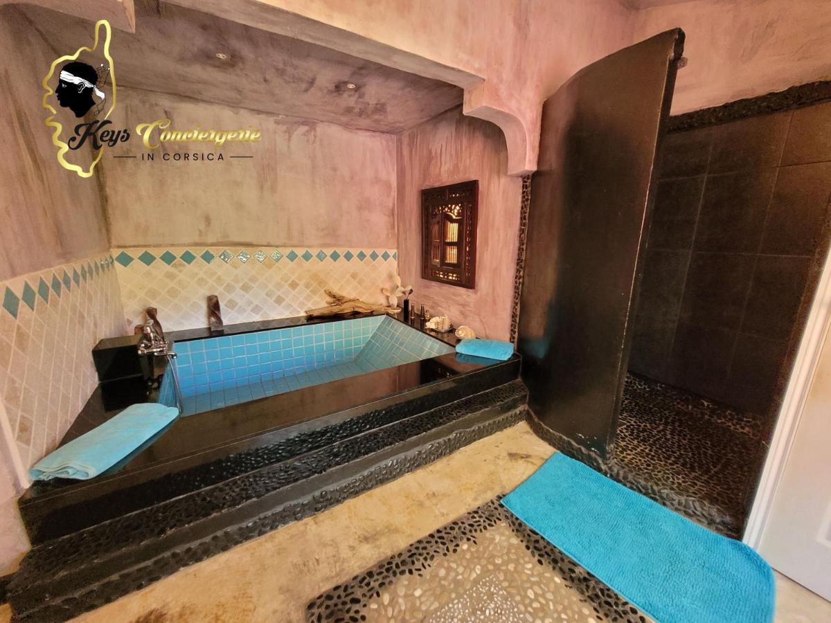 Casa Salya 8 Pers Piscine Privee Chauffee San Cipriano Lecci Exterior foto