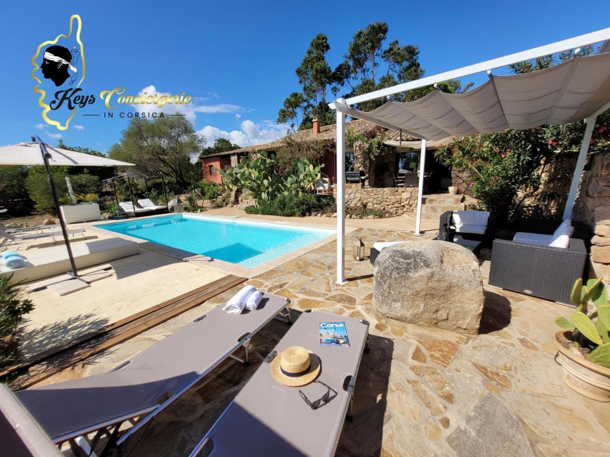 Casa Salya 8 Pers Piscine Privee Chauffee San Cipriano Lecci Exterior foto