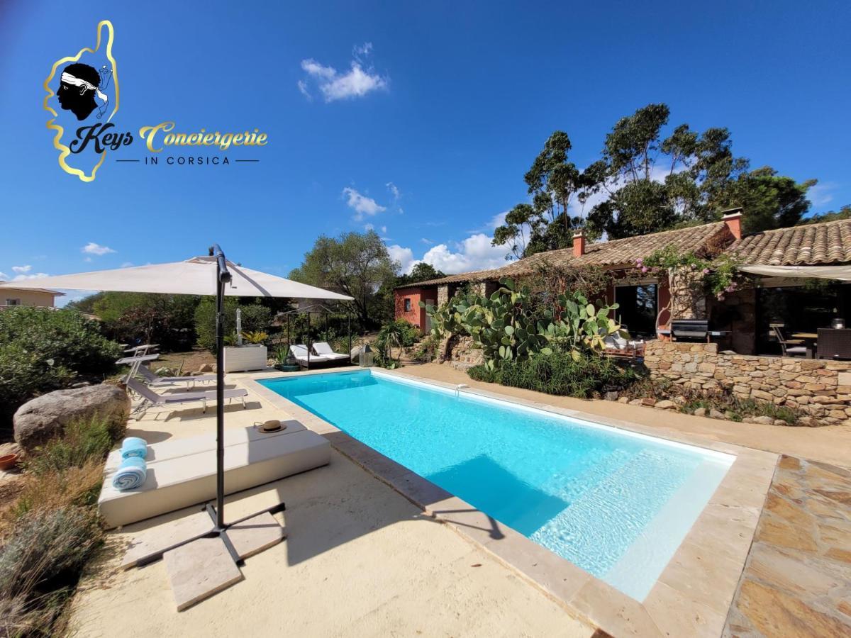 Casa Salya 8 Pers Piscine Privee Chauffee San Cipriano Lecci Exterior foto