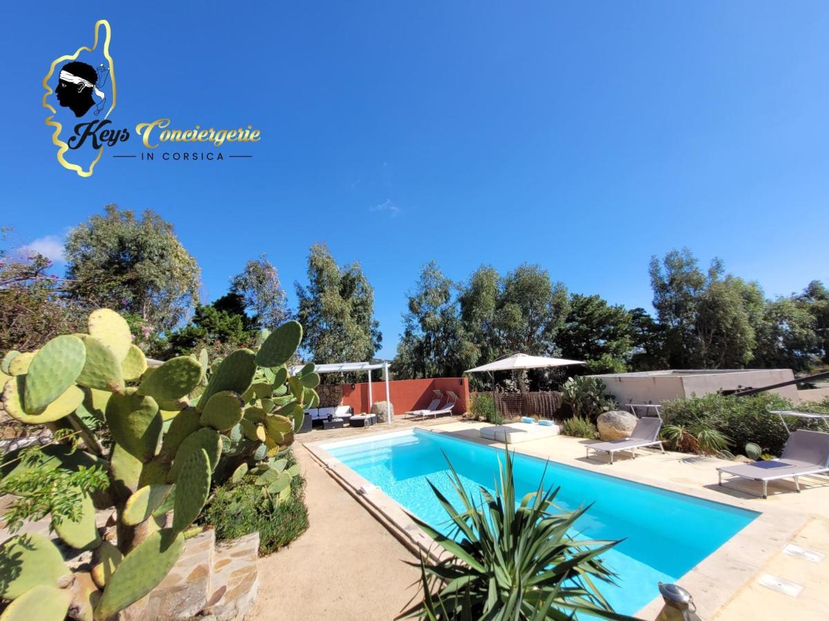Casa Salya 8 Pers Piscine Privee Chauffee San Cipriano Lecci Exterior foto