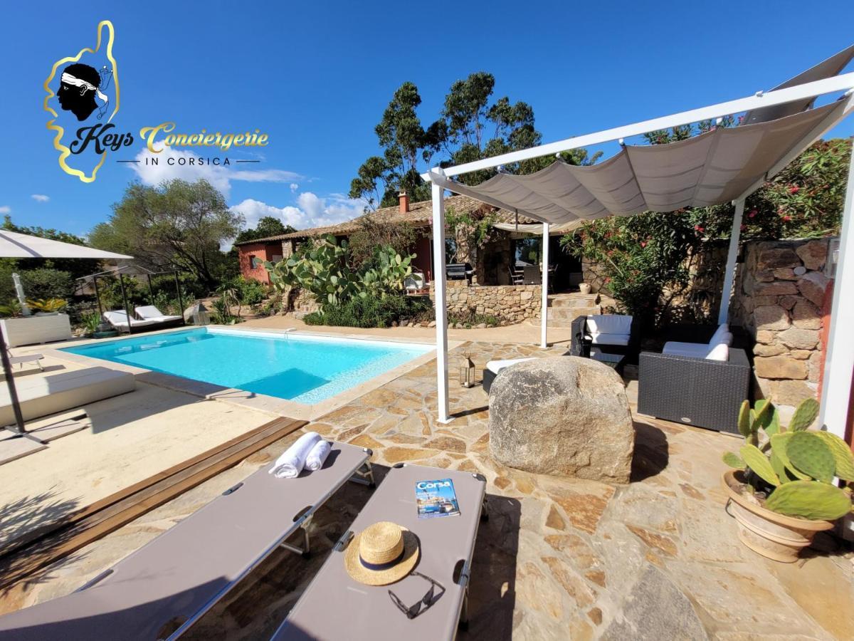 Casa Salya 8 Pers Piscine Privee Chauffee San Cipriano Lecci Exterior foto